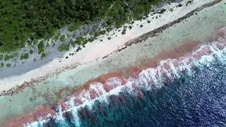 Toau Pacific side up to anchorage