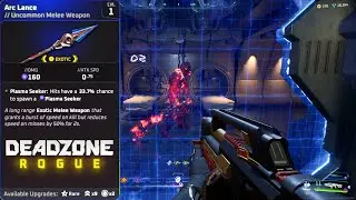 Deadzone Rogue Arc Lance Melee Mission and the Long Haul