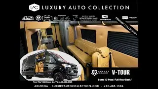 NEW 2025 OGV Luxury Coach V-TOUR AWD Full Lithium 10-Pass/Sleeps-2 Full Rear Bath - SOGV1177