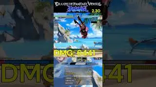 【GBVSR】Meg: Anti-Air Combo(6441 damage)