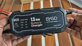 BYGD 1.5A Smart Battery Charger