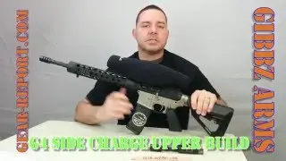 Gibbz Arms G4 Left Hand Side Charge AR15 Upper Receiver Build Review