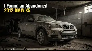 I Found an Abandoned 2012 BMW X5 Hidden Inside a Forgotten Garage