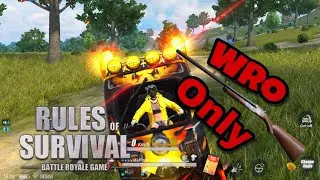 Shotgun Only Challenge | Rules Of Survival Gameplay -Ep.23 -PrivatePlork