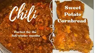 Chili & Sweet Potato Cornbread 