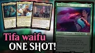 Tifa Lockhart ONE PUNCH | MTG Commander Gameplay | tribalkai