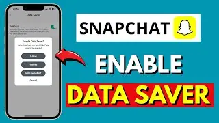 How to Enable Data Saver on Snapchat (iOS&Android) 2025