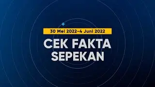 Cek Fakta Sepekan: 30 Mei 2022-4 Juni 2022