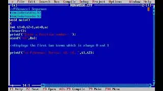 Fibonacci Series Program in C | #1  | C Language