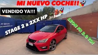 Mi NUEVO COCHE!! SEAT LEON FR 2.0 TDI PREPARADO A STAGE 2!💨🚀🦑