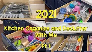 2021 Declutter And Organize With Me|Kitchen Organization #2021kitchenorganization #kitchendeclutter