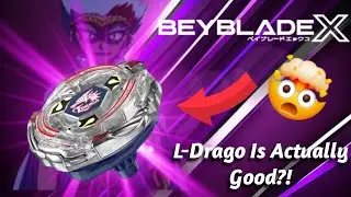 Beyblade X Lightning L-Drago X Remake действительно хорош! | Распаковка, обзор и битвы 🔥🔥 #beybladex