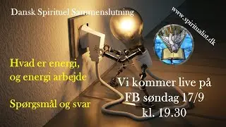 Live sp&oslash;rgsm&aring;l & svar, energi og energiarbejde