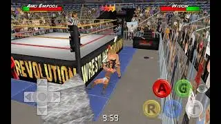 Cast interferes with Widow's match against Amo Empool | Wrestling Empire #752