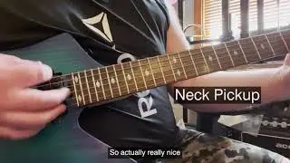 Artec HIVB Invader Style Ceramic Humbucker Pickups Demo by Adam Dove