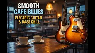 Smooth Caf&eacute; Blues &ndash; Electric Guitar & Bass Chill