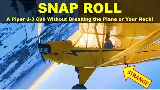 Управляйте самолётом Piper J-3 Cub, не сломав себе шею и не повредив самолёт!