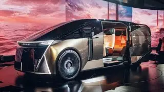 The Lexus LS Concept 6-Wheel Minivan | World Premiere