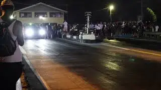 Big Rim Race | Lgr Box Chevy Vs 8 Ball Pontiac Parisienne