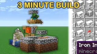 I Made the EASIEST Iron Farm Ever || Minecraft 1.21.11 Tutorial
