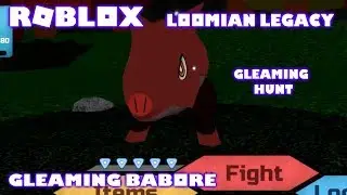 Roblox Loomian Legacy Gleaming (Shiny) Babore (Gleaming Hunt)