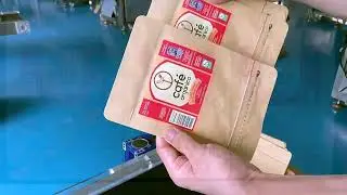 Top labeling machine automatic for trays boxes