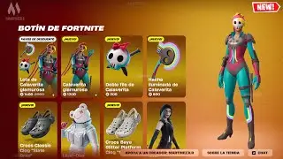 NUEVO BOT&Iacute;N de FORTNITE, Skin GLAMUROSA, Skin LUVI-OSO, CROCS CLASSIC CLOG, Skin FIONNA y CAKE, LISA