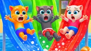 Talking Tom Friends 2 Gameplay | My Talking Tom Friends 2 Ginger Pools Game 🧀🧀🧀🧀
