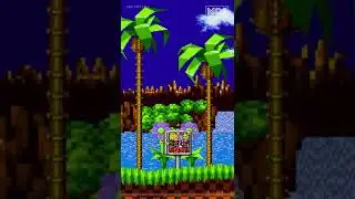 Green Hill Zone, Act 1 Complete ✅ | Sonic the Hedgehog 🌀 | iPhone Gameplay #shorts