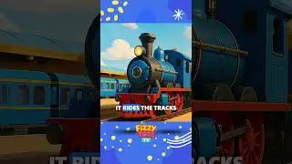 🚂 Chug Chug Train Song! | Kids Transportation Rhyme | FizzyTots Short