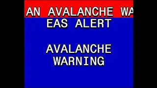 Avalanche Warning EAS: Wash. Mountains