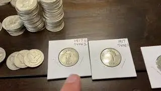 Standing Liberty Quarter 1916 or 1917
