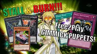 FREE to PLAY Gimmick Puppets! Stall and Burn!! (1 BOX Darkness Gimmick)