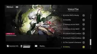 Alchemy Stars - Sylva Voice Lines