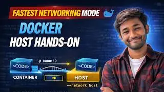 Docker Host Network Hands-on 🐳 | Fastest Networking Mode Explained | DevOps Tutorial