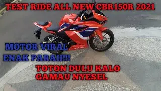 Test Ride All new CBR150R 2021 K45R TRI COLOR | MOTOR VIRAL | MOTOVLOG MAGETAN #2
