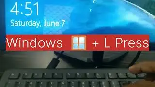 Window Lock 🔒 शॉर्ट कीज #viral_video #windows #computereducation #tredingshorts #computer