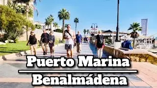 Puerto Marina Benalm&aacute;dena Winter Season. November 2022- Malaga Costa Del Sol. #winter #benalmadena