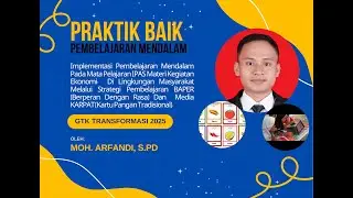 GTK APRESIASI 2025 (TRANSFORMASI GURU SD, IMPLEMENTASI PEMBELAJARAN MENDALAM)