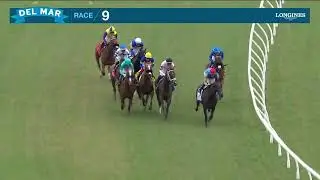 Heredia (GB) wins the Yellow Ribbon Handicap GII race 9 at Del Mar 8/9/25