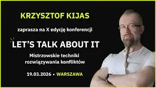 Konflikt&oacute;w nie można zamiatać pod dywan - porozmawiajmy o nich na konferencji w Warszawie 🗣️