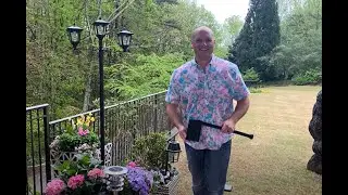 Gama Sonic Pathway Light - The Contemporary Square Solar Path Light Review By DIY Expert Chip Wade