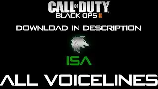 Call Of Duty: Black Ops 2 | All ISA Voicelines