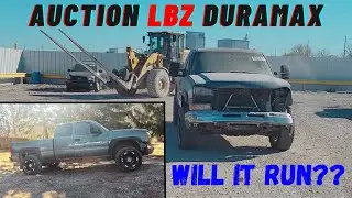 I bought a wrecked Duramax LBZ at auction....how bad is it?