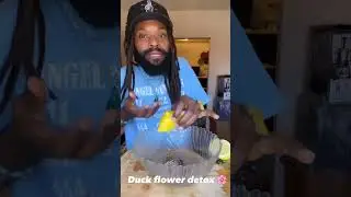 How To Wash The Duck Flower