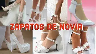 ZAPATOS DE NOVIA cómodos y elegantes 😍 moda 2024💜