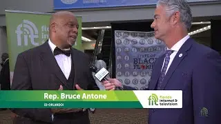 Rep. Bruce Antone at the Florida Caucus of Black State Legislators Annual Scholarship Gala