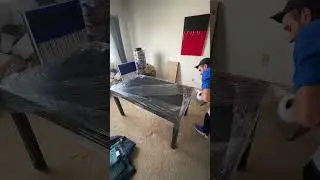 Packing table #movingservices #relocation #movingcompany