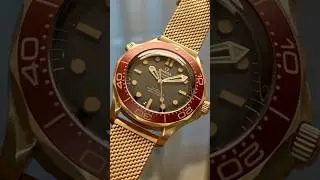 ❓$30,000.00 GOLD ROLEX❓THIS IS BETTER: OMEGA SEAMASTER DIVER 300m BRONZE GOLD