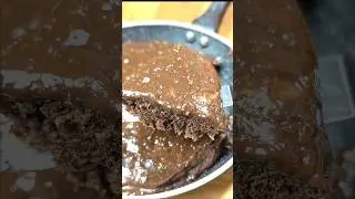 Fry Pan Cake Recipe | 1 Egg Cake Recipe Chocolate #shorts #frypancake #1eggcake #withoutovencake